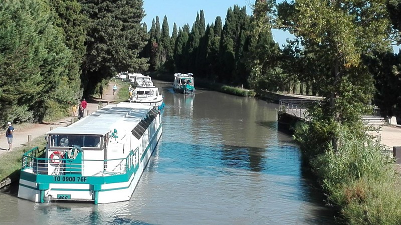 Les Bateaux du Soleil à Agde - Canal du Midi - Santa Maria et Capitan