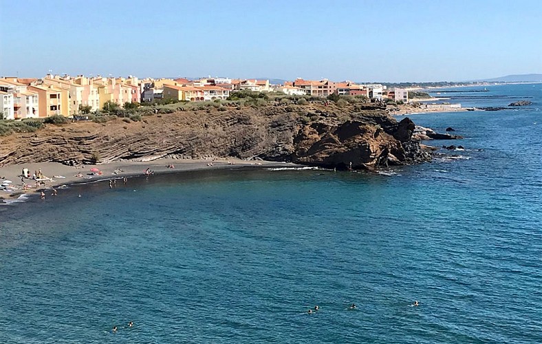 Plage de la Grande Conque au Cap d'Agde