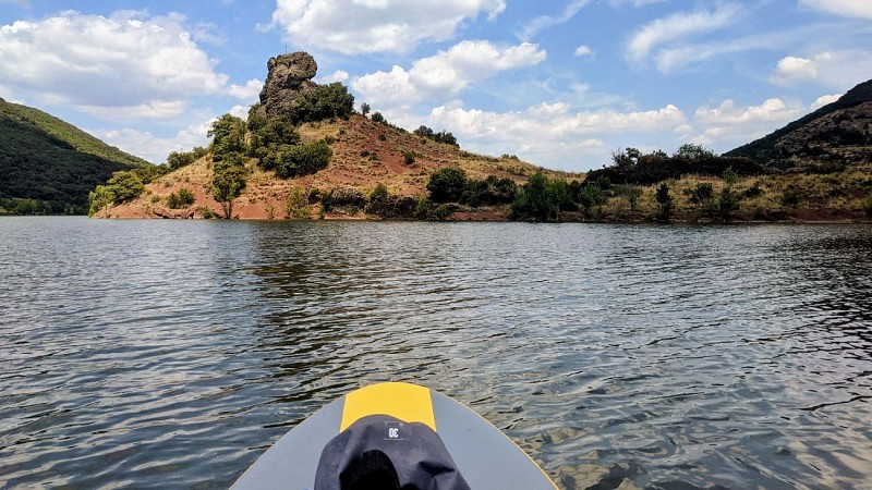 paddle au neck de la Roque - Gilles Delerue