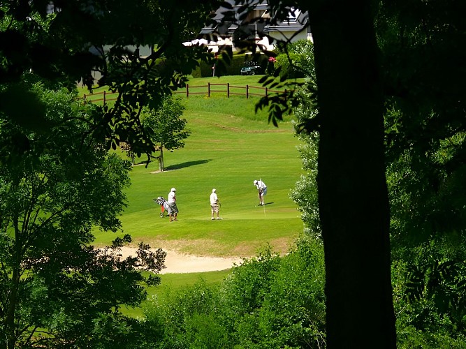 Golfeur, Golf Blue Green Houlgate