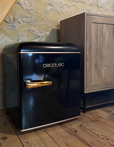 Le Pigeonnier de la Claire Fontaine (chambre d'hôtes Monflanquin) - frigo 