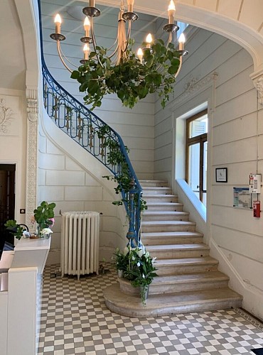 Escalier Réception Château La Chèze
