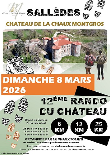 12ème rando du Château de la Chaux-Montgros