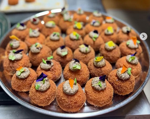 arancini coralie ici ailleurs traiteur hendaye
