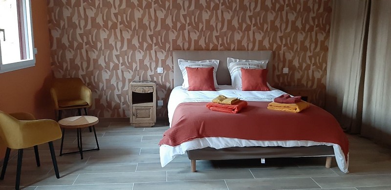 Chambres d'hôtes La Beulière - Saint-Christophe-du-Jambet - chambre 1