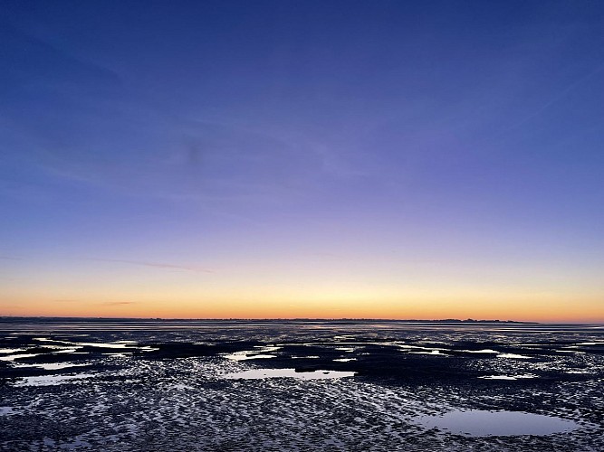 Coucher de Soleil en Baie de Somme