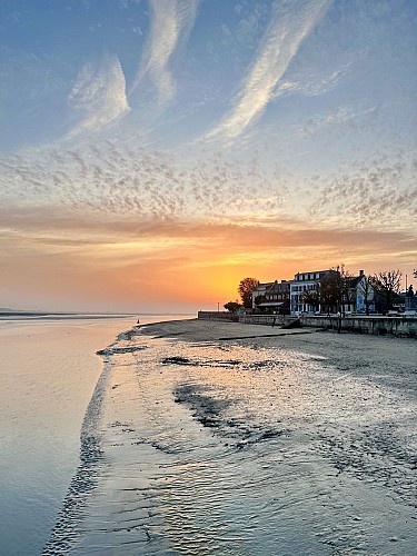 Coucher de Soleil en Baie de Somme