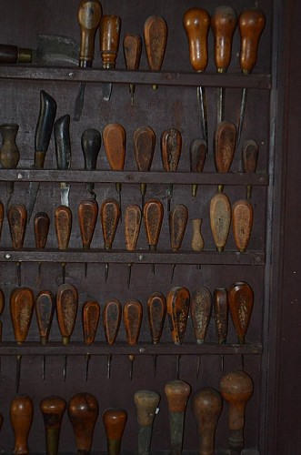 Sattlerwerkstatt - Museum Vitrine