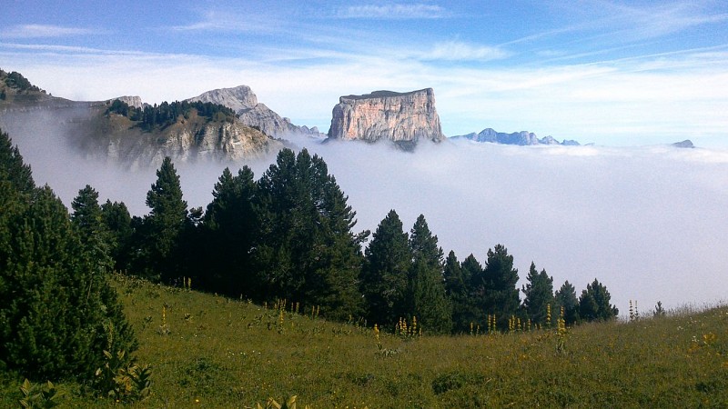 Mont-Aiguille und Schätze des Diois
