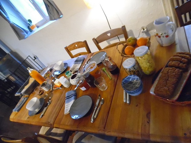 La Ferme des Montagnes Bleues Bed and Breakfast