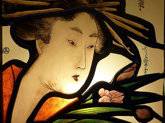 Terres en lumière - ceramics and stained glass