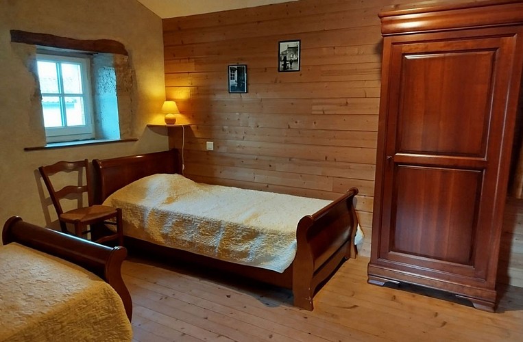 Gîte : Les Ricochets : chambre 3 places