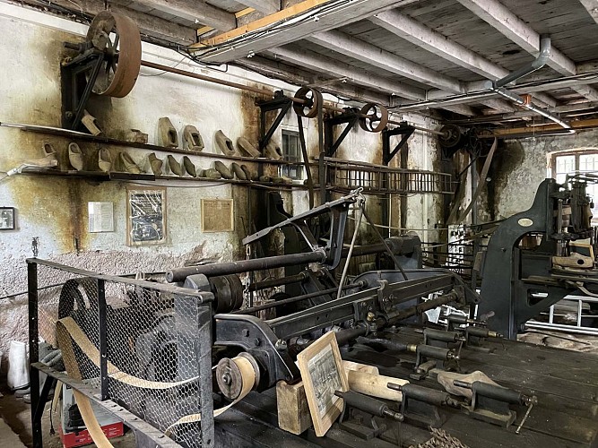 La saboterie mécanique musée Bobant