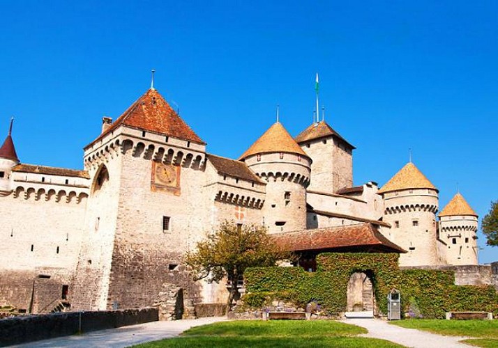 Excursion à Montreux et visite du château de Chillon - au départ de Lausanne