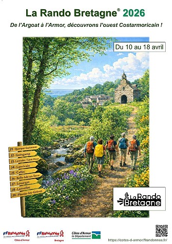 Rando Bretagne 2026 - De l’Argoat à l’Armor, découvrons l’ouest Costarmoricain