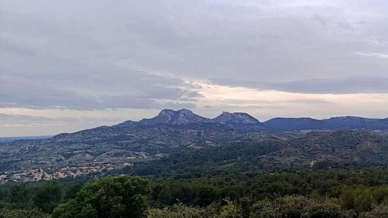 Vue Opies et Civadières depuis LAMANON