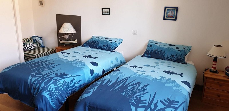 GITE AMBRE CHAMBRE MARINS VERSION LITS SEPARES