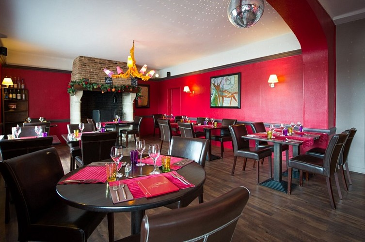 Restaurant de l'hôtel La Corne d'Abondance, Bourgtheroulde © JC Delisle