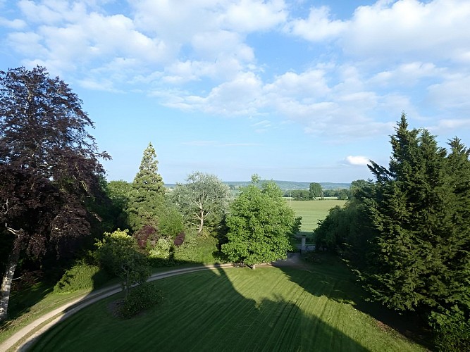 Chateau de Hieville parc