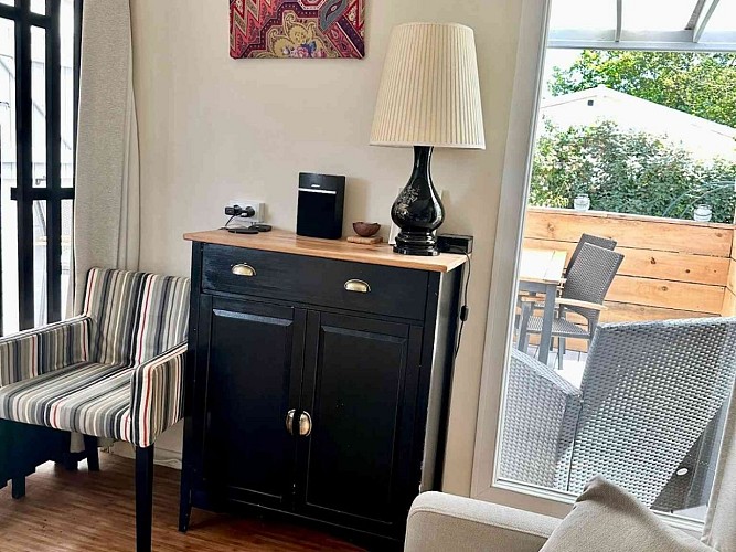 Chalet I - pièce de vie - salon