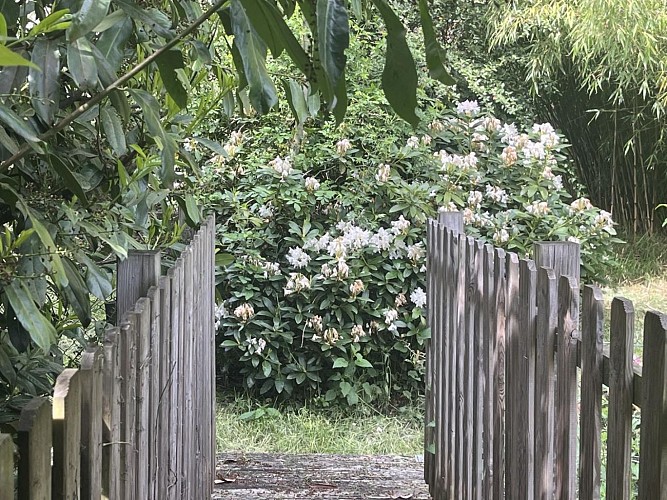 Gîte et jardins fleuris