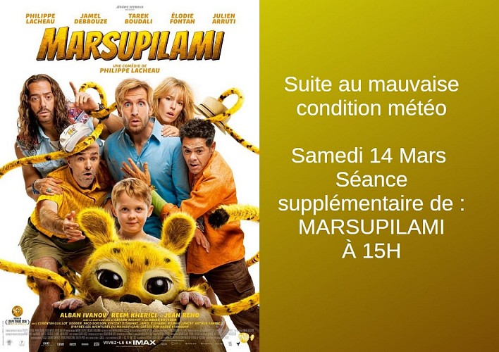 Séance supplémentaire dans votre cinéma