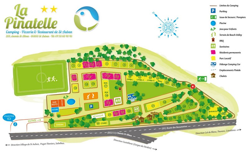 Camping Tikayan La Pinatelle