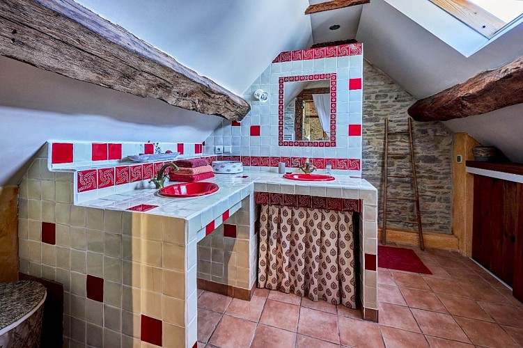 le mas normand salle d'eau caen