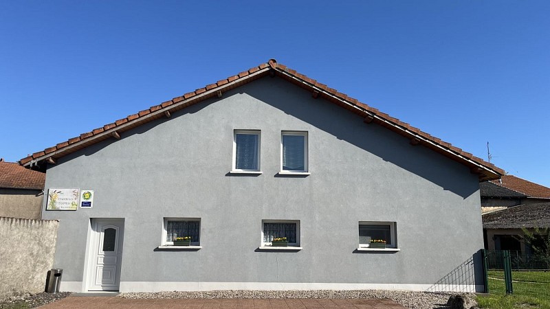 Façade des chambres d'hôtes