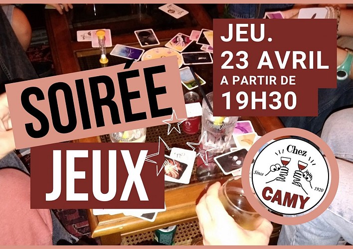 Jeux Camy Avril 2026