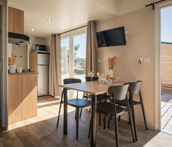 Camping Fraiteux - Intérieur bungalow