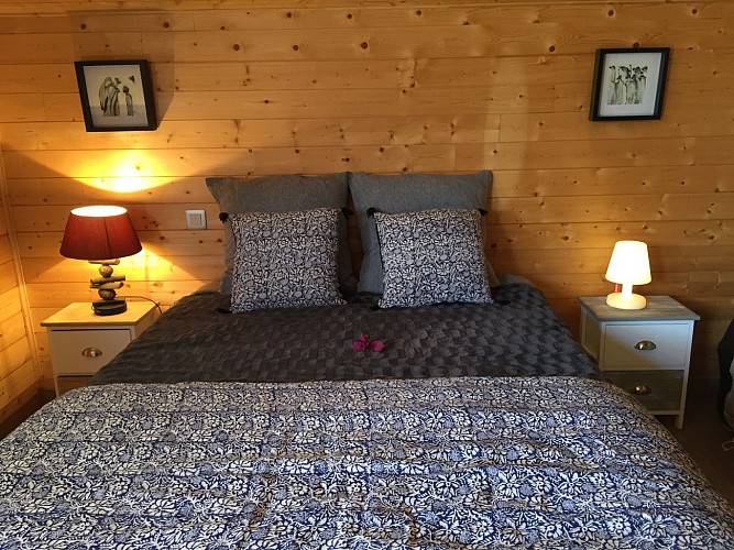 Chambre d'hôte Zen Océan lit en 160