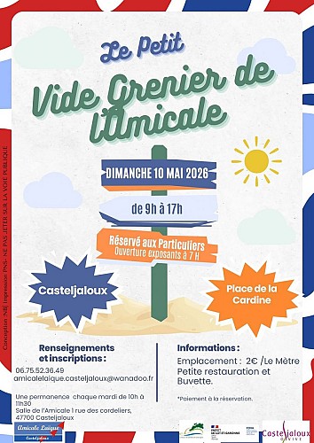 Vide grenier de l'Amicale Laïque