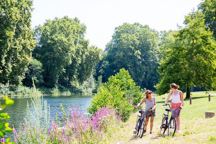 Bord de Canal à vélos
