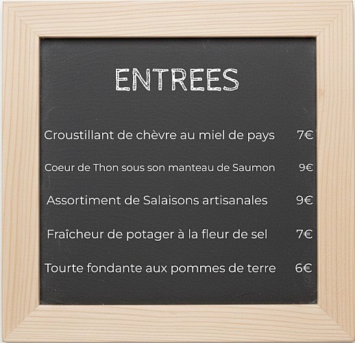 entrees