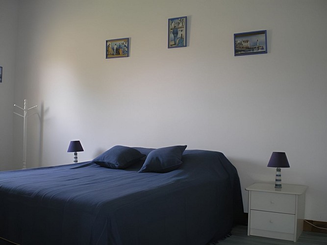 Esprit Bord de Mer à Sainte Honorine des Pertes, chambre