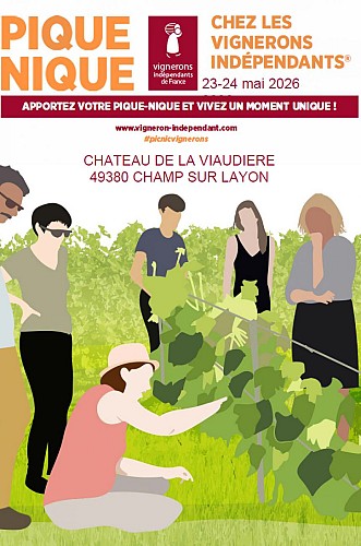 Pique-Nique des Vignerons Indépendants au Château de La Viaudière