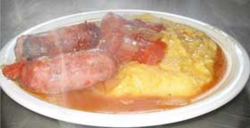 Restaurant of the refuge Le Petit Mont Cenis