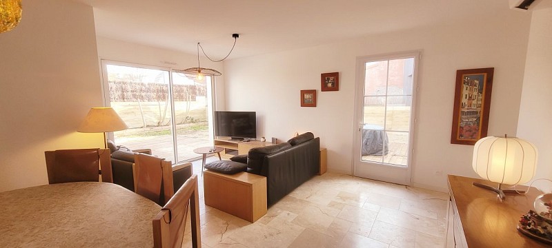 La maison des peupliers  à 80m de la plage