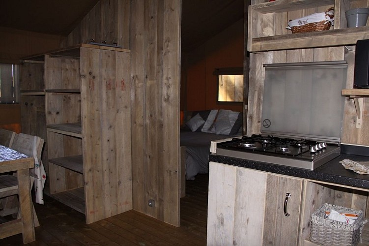 Camping-Lodging du lac- Lacanau-intérieur