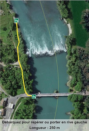 Portage - Rapides de Chancy