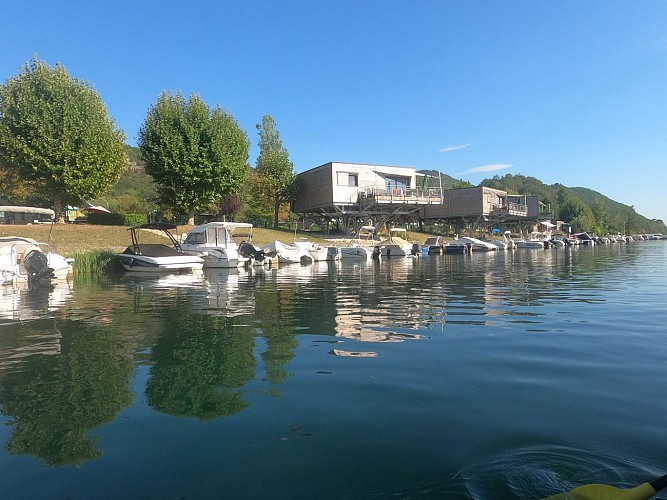 La marina de Chanaz