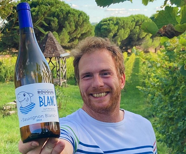 rouquin blanc  château Grand Roc