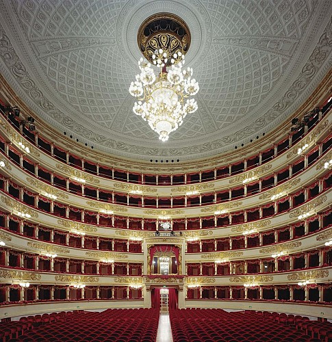 Visita del teatro y del museo de la Scala