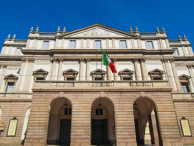 Visita del teatro y del museo de la Scala