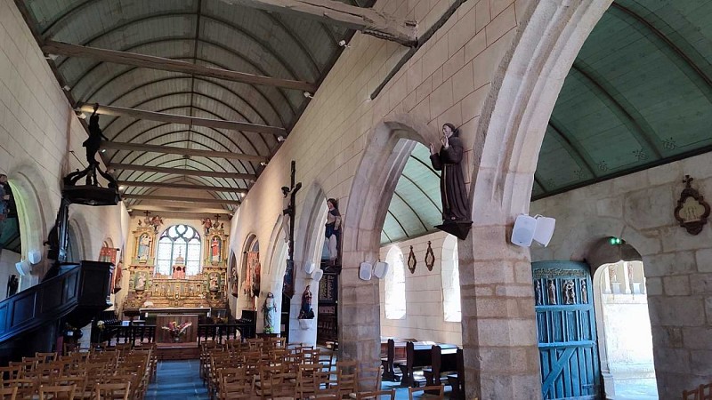 L'église Saint-Agapith - Intérieur