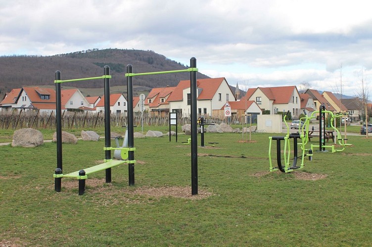 Agrès de l'espace sportif