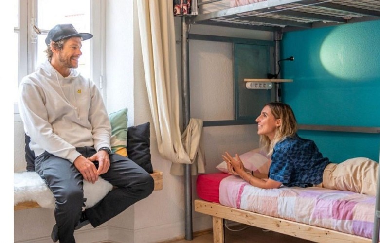 Surf Hostel Biarritz - Biarritz - Dortoir côte des basques