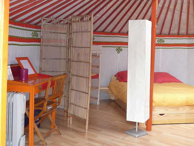 Yourte sous les poiriers - Domfront