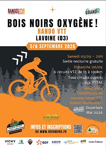 Randonnée VTT-FFC Bois Noirs Oxygène 2026